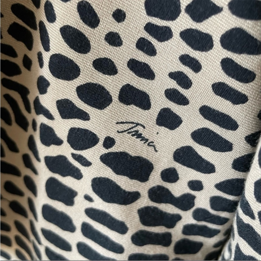 Trina Turk Animal Print Bolero Jacket Blazer - size 4 - Picture 6 of 10